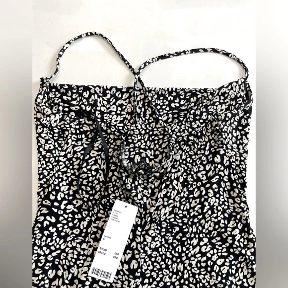 NWT Urban Outfitters Leopard Print Romper Size Small - Picture 4 of 7